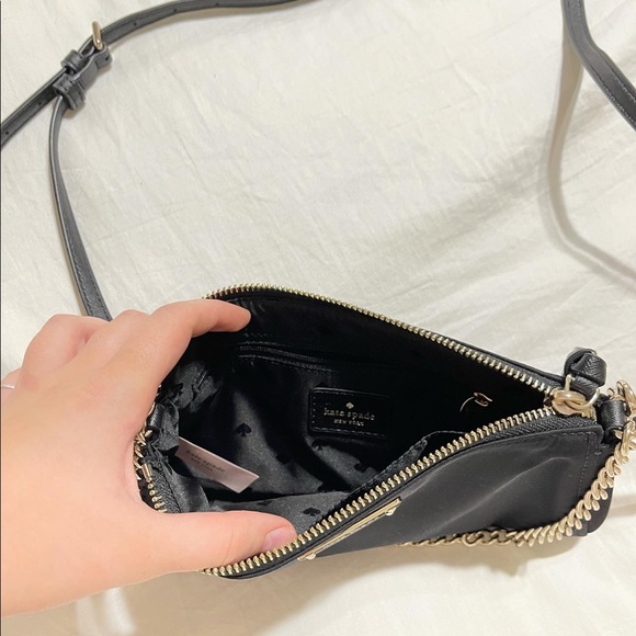 Black kate spade cross body - Picture 2 of 2